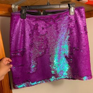 Sequin skirt!